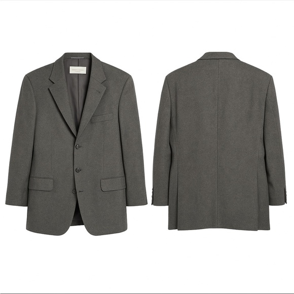 Ermenegildo Zegna Other - Ermenegildo Zegna Gray Wool Blazer 44R Made in Switzerland